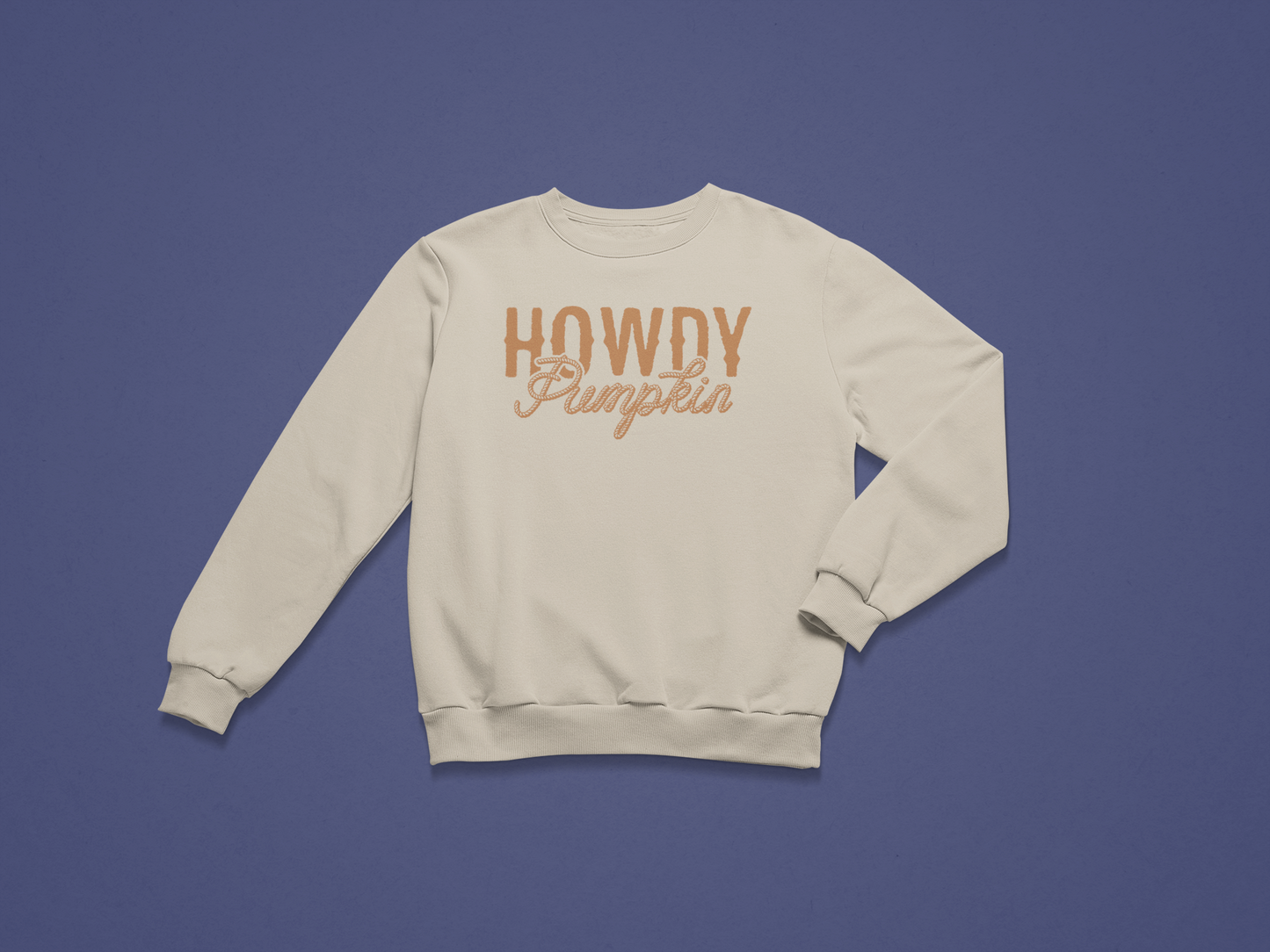 Howdy Pumpkin Crewneck Sweatshirt