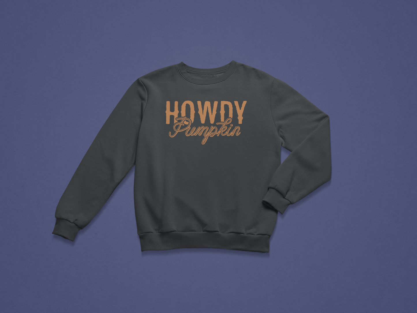 Howdy Pumpkin Crewneck Sweatshirt