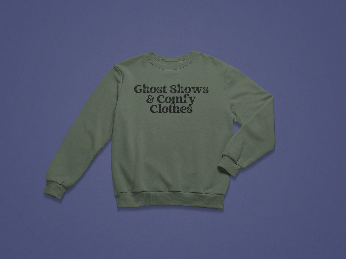 Ghost Shows & Comfy Clothes Crewneck Sweatshirt