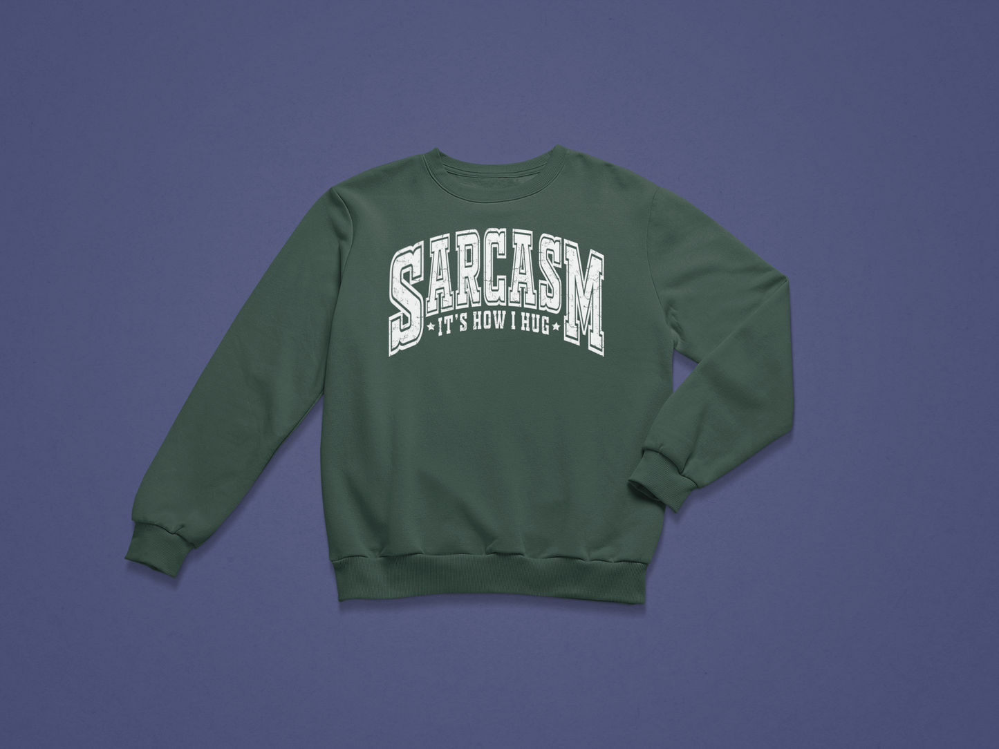 Witty Wrap Crewneck