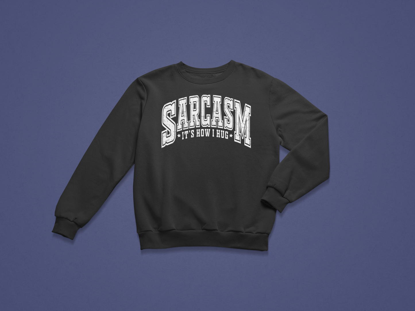 Witty Wrap Crewneck