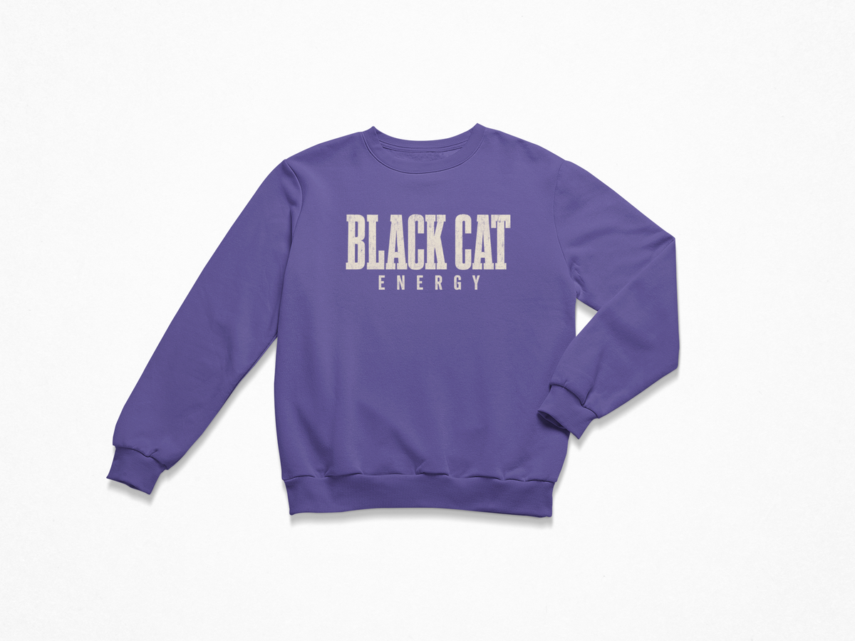 Black Cat Energy Crewneck