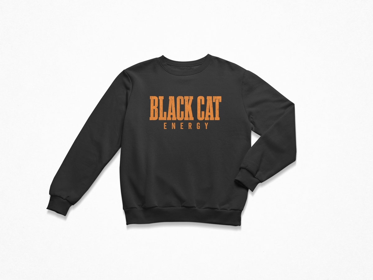Black Cat Energy Crewneck