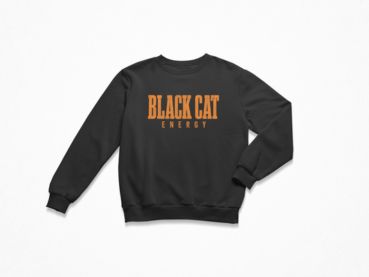Black Cat Energy Crewneck