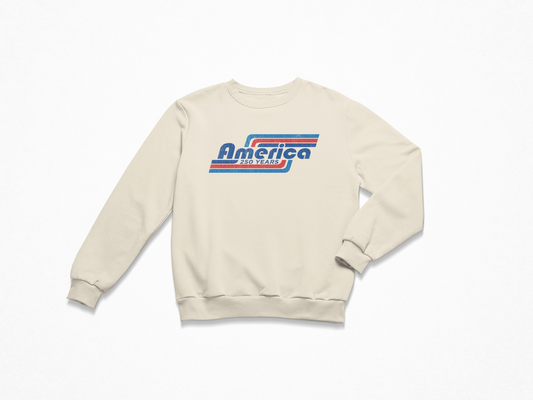 Vintage Grit: America 250 Crewneck