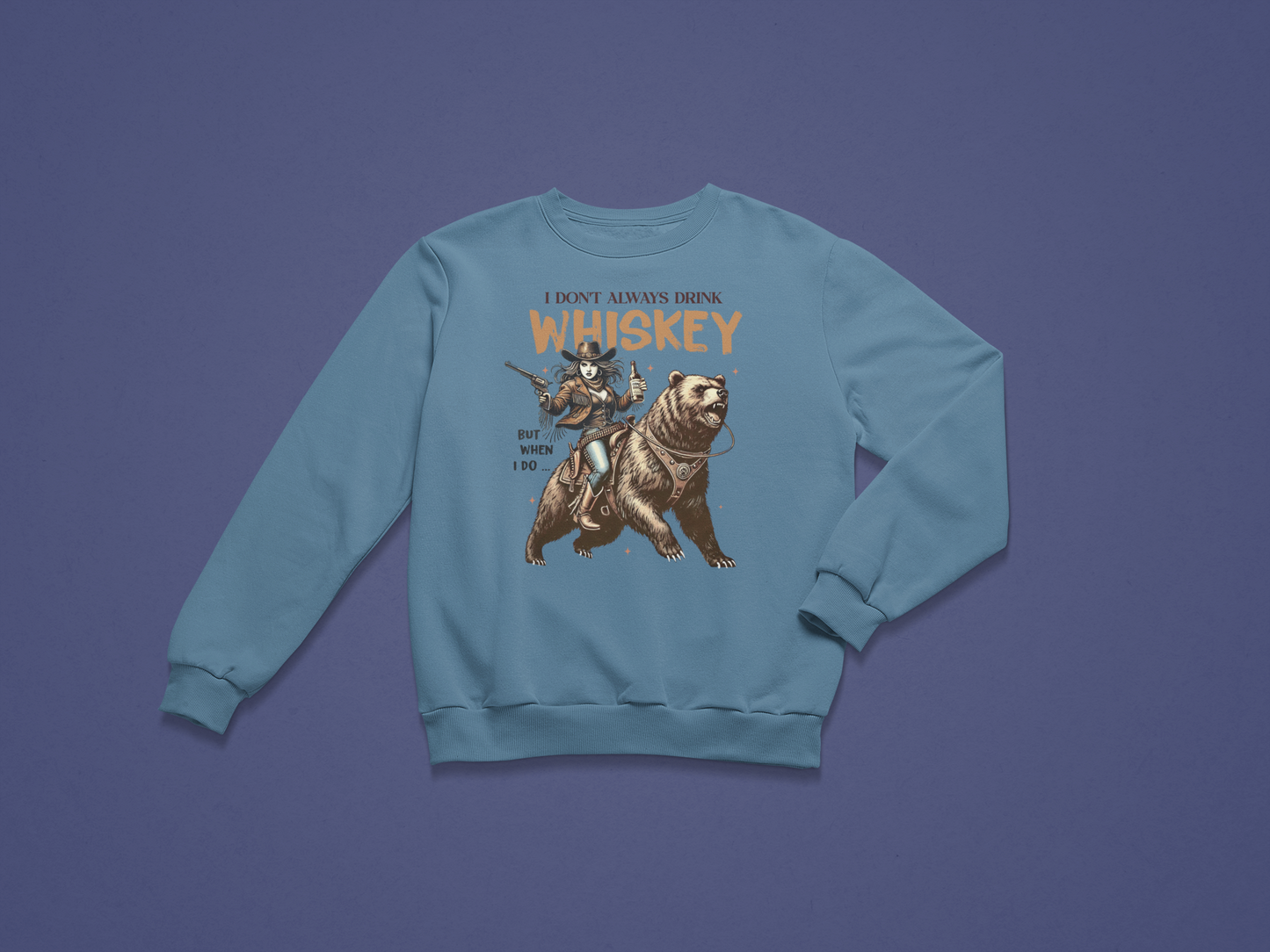 Whiskey & Wild Rides Crewneck