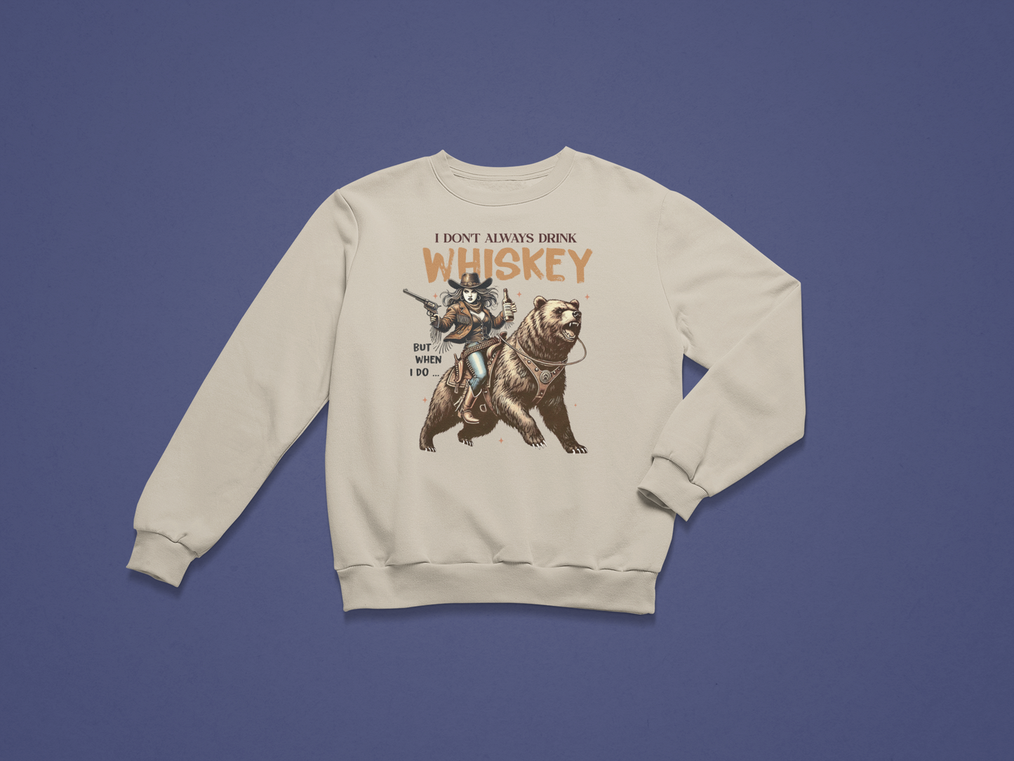 Whiskey & Wild Rides Crewneck