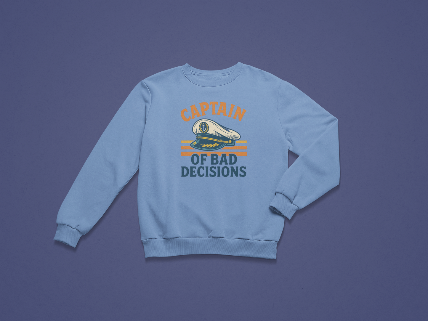 Captain of Bad Decisions Crewneck