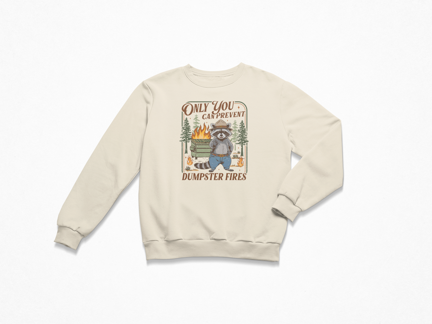 Dumpster Fire Ranger Crewneck