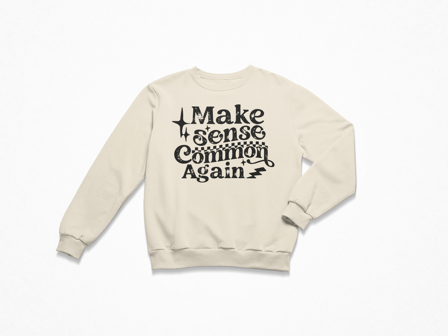 Common Sense Revival Crewneck