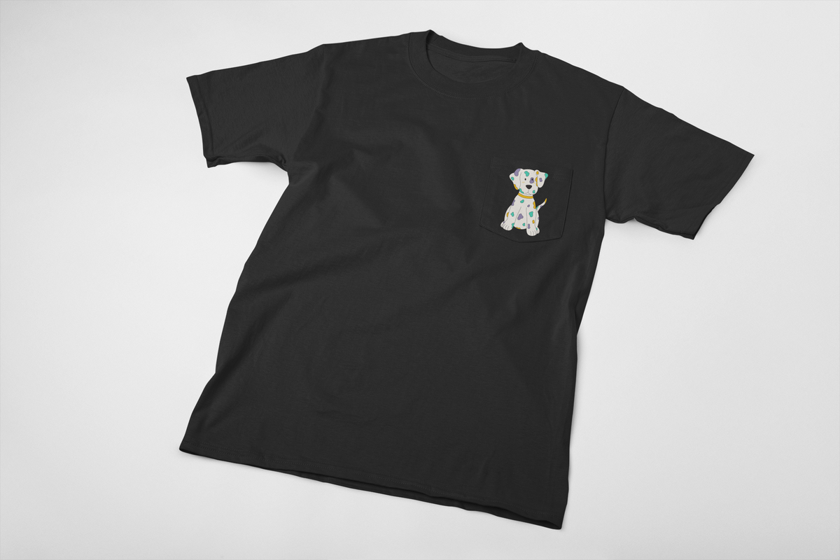 Spot The Dog Pocket T-Shirt