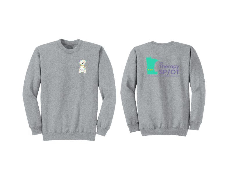 The Therapy Spot Crewneck with Spot